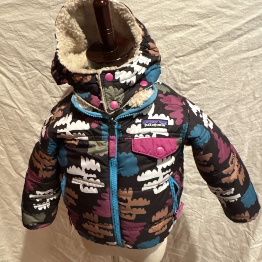 Patagonia Reversible Tribbles jacket 2T, kids winter coat